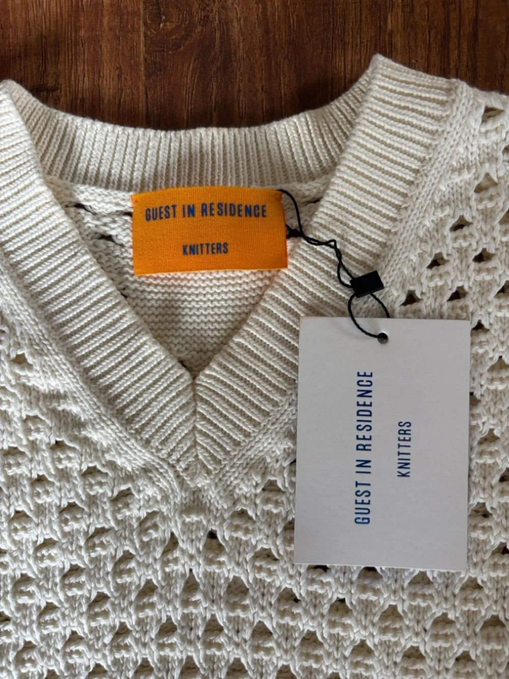 Guest in Residence Mesh Cropped Vest - Picture 3 of 6